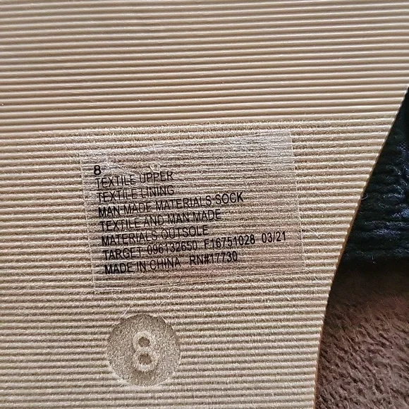 NWT SHADE & SHORE Tan Sandals - Picture 4 of 6
